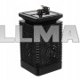 Светодиодный фонарь на солнечных панелях Glamour Garden Solar Lamp Black